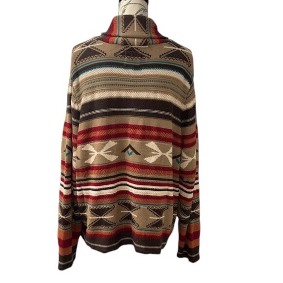 Cotton & Rye Outfitters Indie Cardigan Aztec Print - Picture 7 of 9